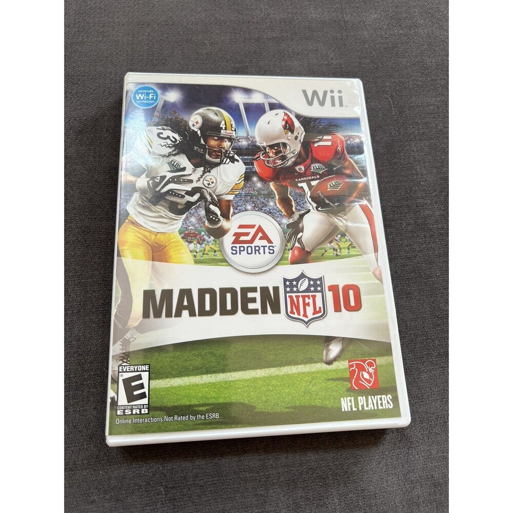 Madden NFL 10 For Nintendo Wii Football Video Game In Very Good Condition